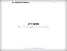 Tablet Screenshot of drmichaelsheehan.com